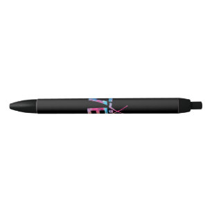 Stylo Noir Amour Hockey sur glace filles Dons de hockey femme