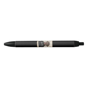 Stylo Noir Amoureux des chiens   Chocolat de culpabilité Labr