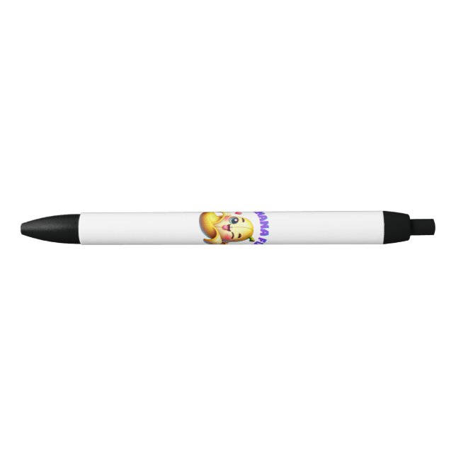 Stylo Noir Amusante conception de l'écriture banane pour Gi a (Devant)