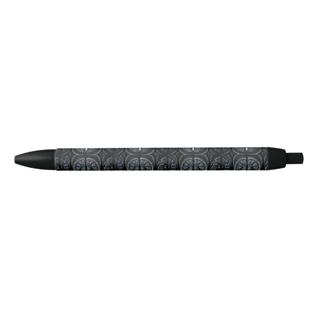 Stylo Noir Analyse cérébrale par IRM (Devant)