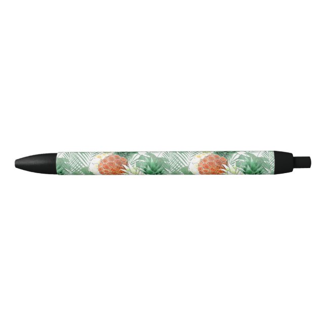 Stylo Noir Ananas, couple sucré, fruit (Devant)