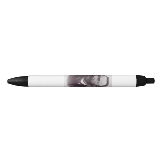 Stylo Noir Apôtre Saint Bartolo Longo du Rosaire (Devant)