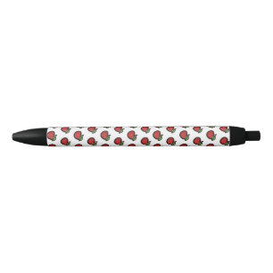 Stylo Noir Apple rouge