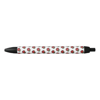 Stylo Noir Apple rouge