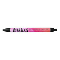 Aquarelles roses en gras Extensions Lash Personnal