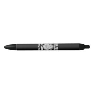 Stylo Noir Arbre à pommes de pin Plante drôle Forêt de montag