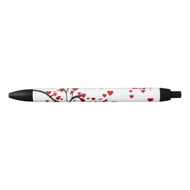 Stylo Noir Arbre cardiaque (Devant)