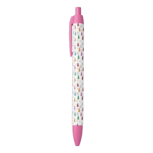 Stylo Noir "Arbre de Noël" (Haut (Vertical))