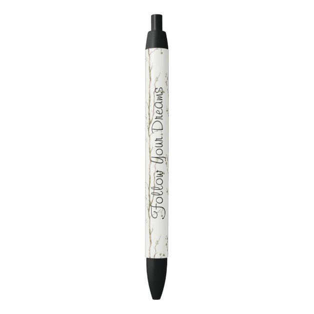 Stylo Noir Arbres verts bruns   (devant Vertical)
