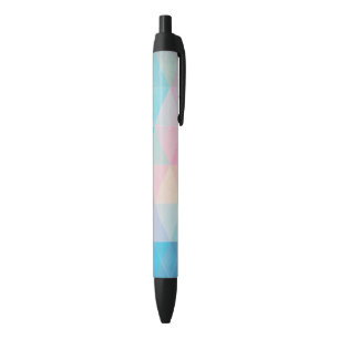 Stylo Noir Arrière - plan abstrait coloré de triangles