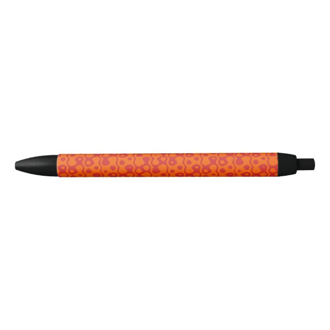 Stylo Noir arrière - plan marron deux tons (Devant)