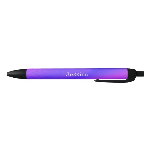 Stylo Noir Art africain, Ciel violet (Bas)