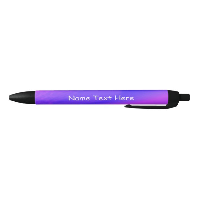 Stylo Noir Art africain, Ciel violet (Bas)