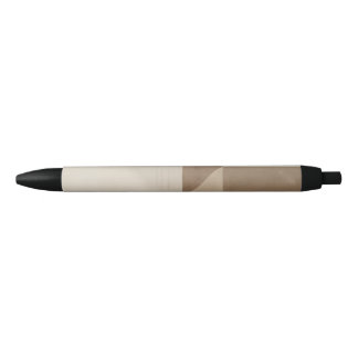 Stylo Noir Art géométrique abstrait minimaliste de style wabi