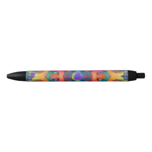Stylo Noir Astrologie planète espace galaxie univers 