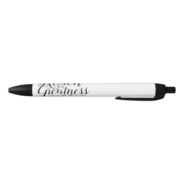 Stylo Noir Atteindre pour la calligraphie de grandeur (Bas)