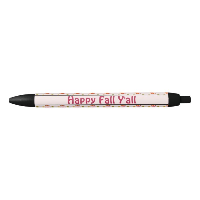 Stylo Noir Automne  (Devant)