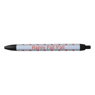 Stylo Noir Automne personnalisé