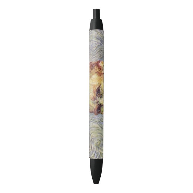 Stylo Noir Autoportrait Vincent Willem van Gogh (devant Vertical)