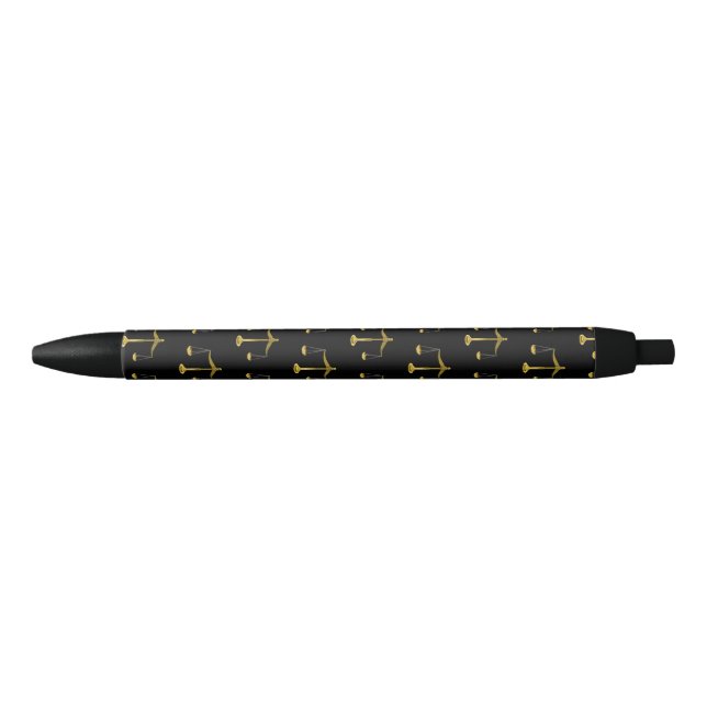Stylo Noir Avocat de la loi (Devant)
