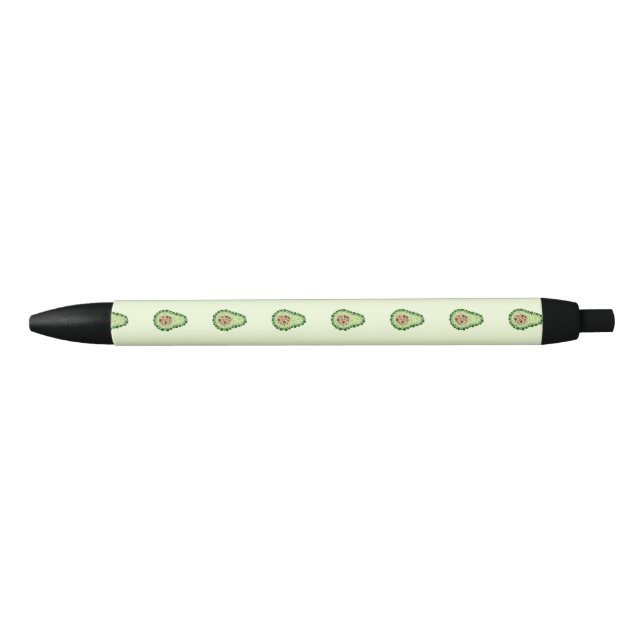 Stylo Noir Avocat en points (Devant)