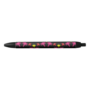 Stylo Noir Axaotl Salamander Cadeau Enfants