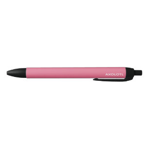 Stylo Noir Axolotl pink color name