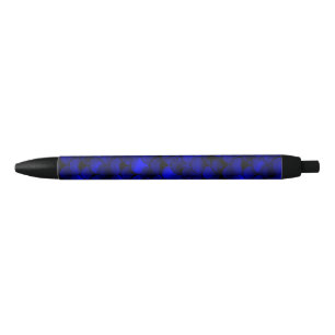 Stylo Noir Balances de sirène bleu foncé tombant