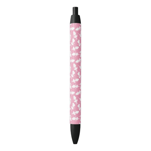 Stylo Noir Ballerina Motif, Ballet Girls, Ballet Dance (devant Vertical)