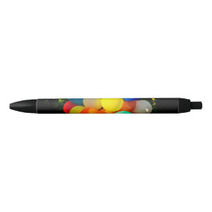 Stylo Noir Ballons de jouets colorés