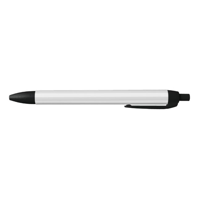 Stylo Noir Bandes de bonbons gris clair et blanc (Bas)