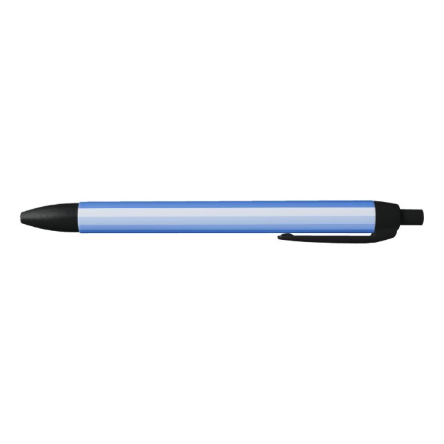 Stylo Noir Bandes d'ombre bleues (Bas)