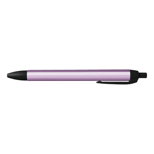 Stylo Noir Bandes d'ombre prune violette (Bas)