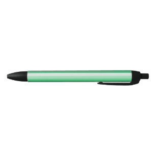 Stylo Noir Bandes d'ombre vertes