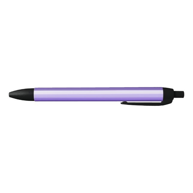Stylo Noir Bandes d'ombre violette (Bas)