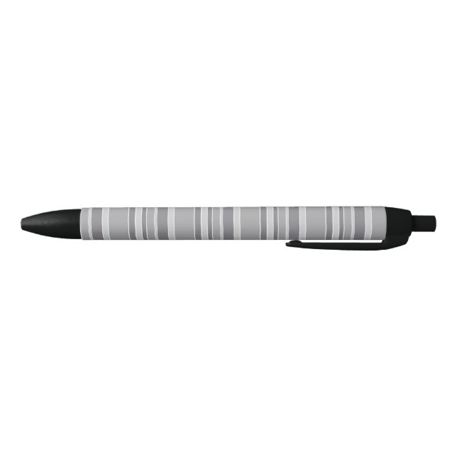 Stylo Noir Bandes grises (Bas)