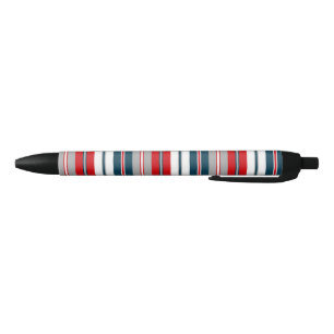 Stylo Noir Bandes nautiques