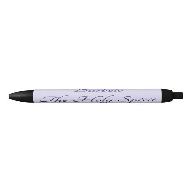 Stylo Noir Barbelo le Saint-Esprit (Devant)