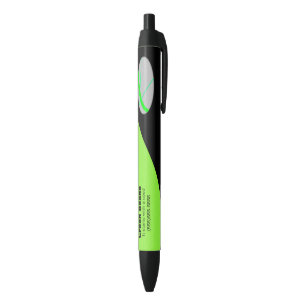 Stylo Noir Bean vert