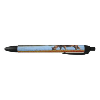 Stylo Noir Beau cheval Brown