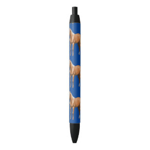 Stylo Noir Beau Stallion Cheval Palomino Quarter