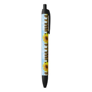 Stylo Noir Beauté de nature de tournesol