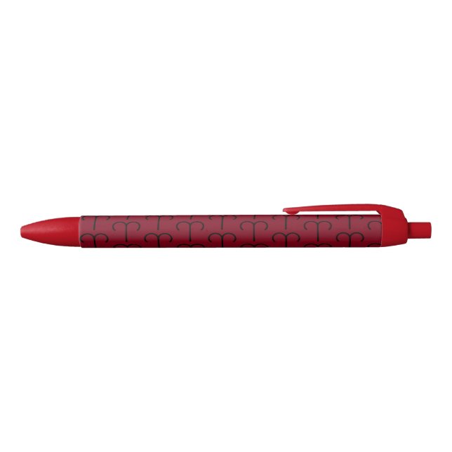 Stylo Noir Bélier (Haut)