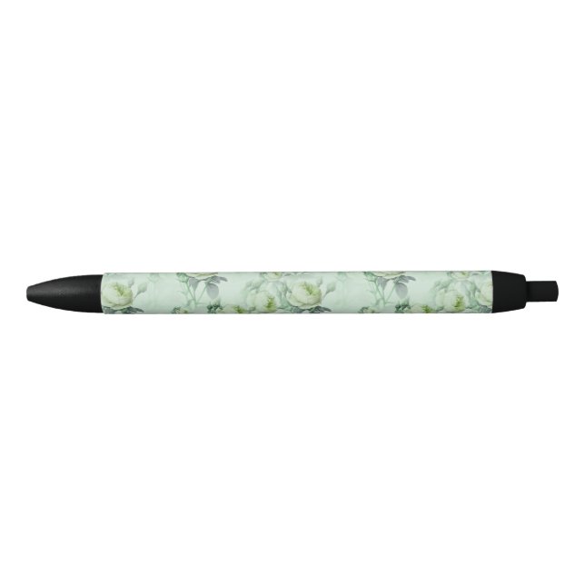 Stylo Noir Belle florale Vintage (Devant)