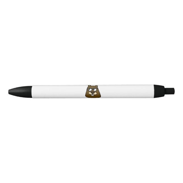 Stylo Noir Belles/marmottes (Devant)