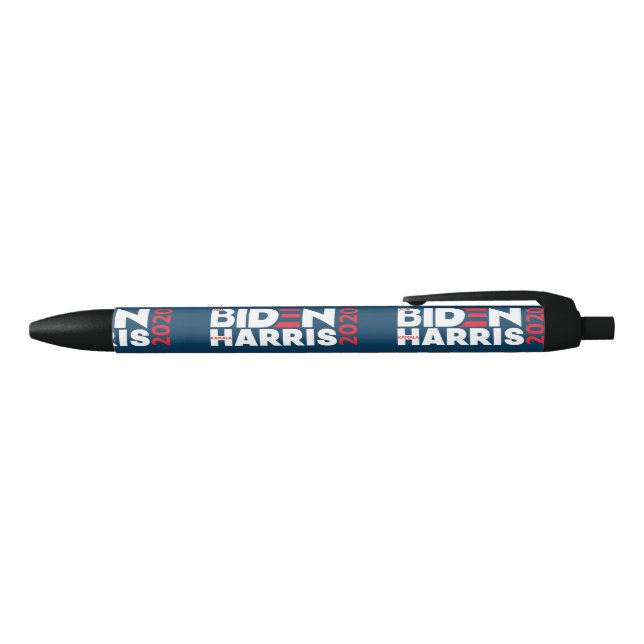 Stylo Noir Biden / Harris 2020 Election Campaign Ballpoint (Haut)