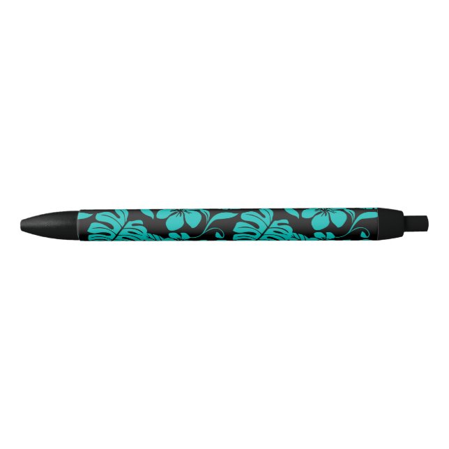 STYLO NOIR BIKINI ROSE (NOIR/TURQUOISE) (Devant)