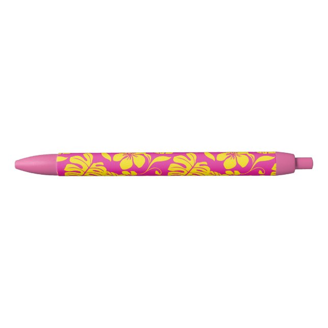 STYLO NOIR BIKINI ROSE (ROSE CHAUDE/JAUNE) (Devant)