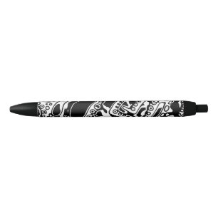 Stylo Noir Black and White Geometric Art 25