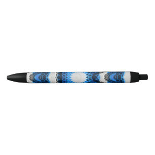 Stylo Noir Bleu atomique